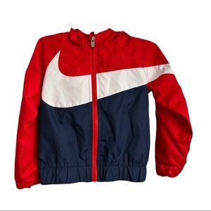 Nike Big Swoosh Retro Windbreaker Jacket Kids 3T